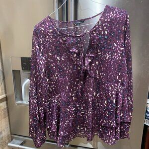 Zac & Rachel Woman Purple Blouse